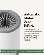 PawsSource automatic motor paw cleaner with 36 soft silicone bristles