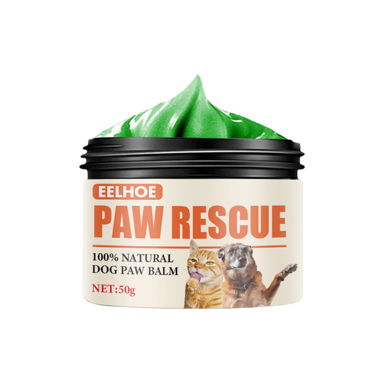 PawsSource Paw Balm Ingredients - Shea Butter Coconut Oil Vitamin E Aloe Vera Safe for Dogs