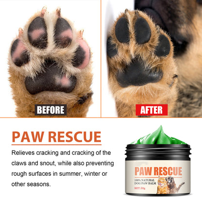 PawsSource Dog Paw Balm Application - Easy Twist Up Stick for Paw Pad Protection