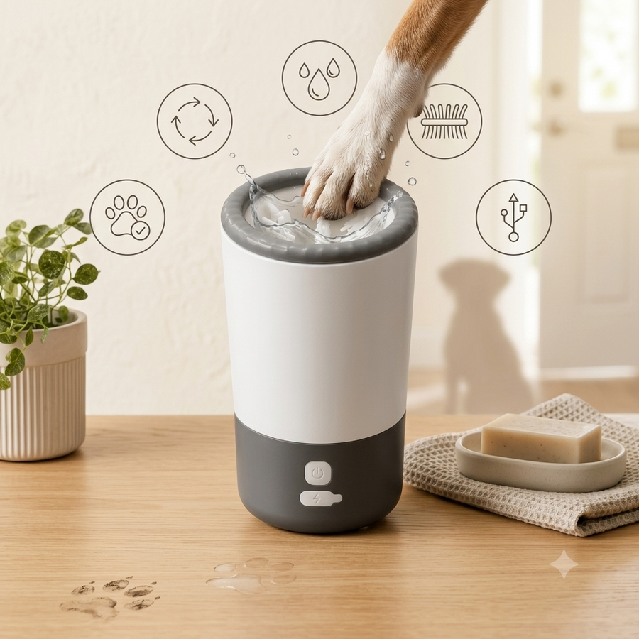 Designed for Mess-Free Paw Care